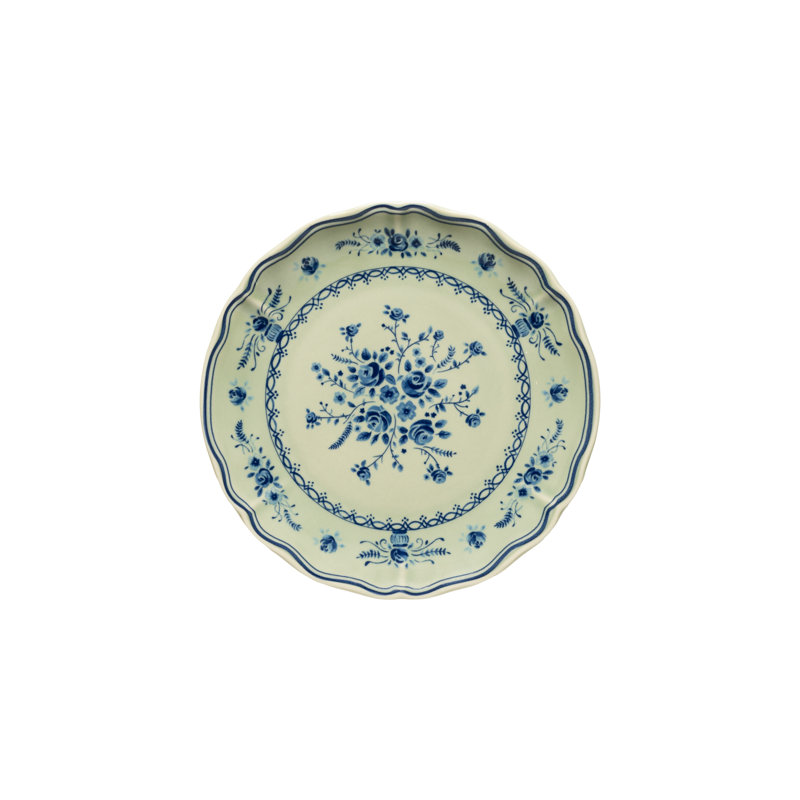 Assiettes à salade vila, Bleu / olive