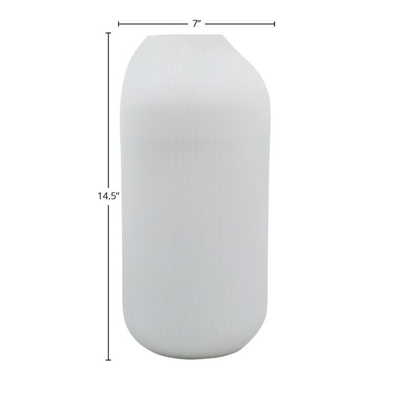 Vase de table en verre Caleb