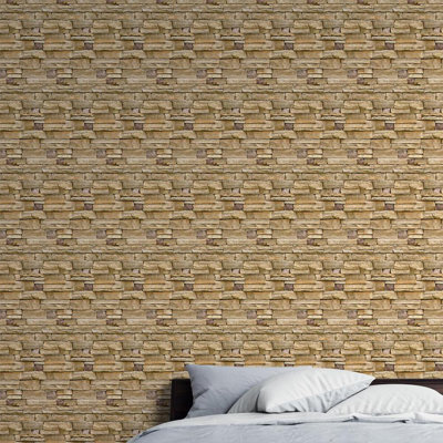 Rouleau de papier peint adhésif doux L 126 po x l 24 po