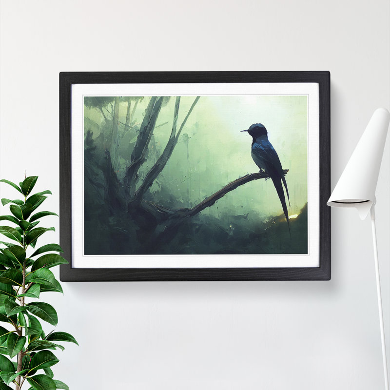 Glorious Swallow Bird - Framed Print
