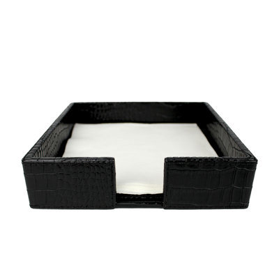 Faux Leather Flat Napkin Holder