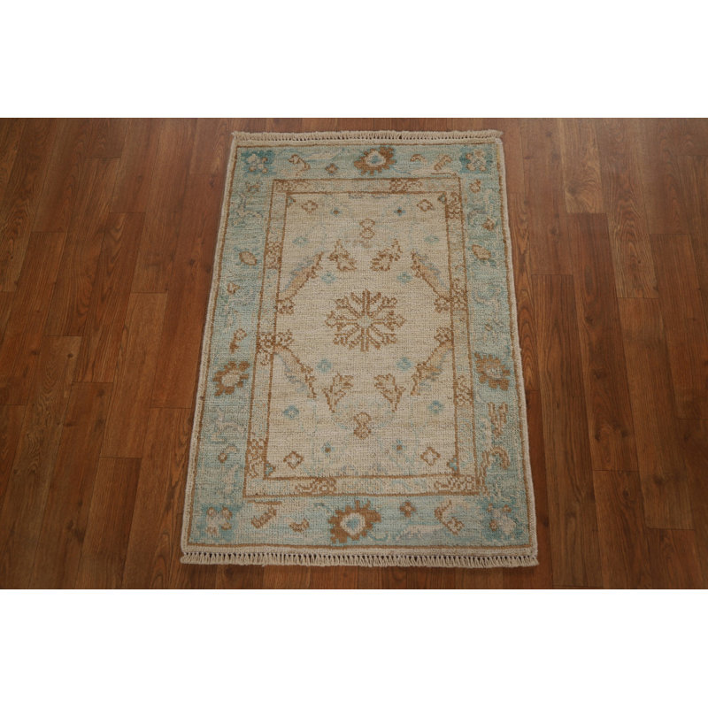 Tapis oriental géométrique Oushak 2x3