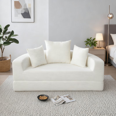 67'' Upholstered Sleeper Loveseat