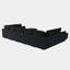 Canapé modulaire rembourré en velours Kandle-1852933578