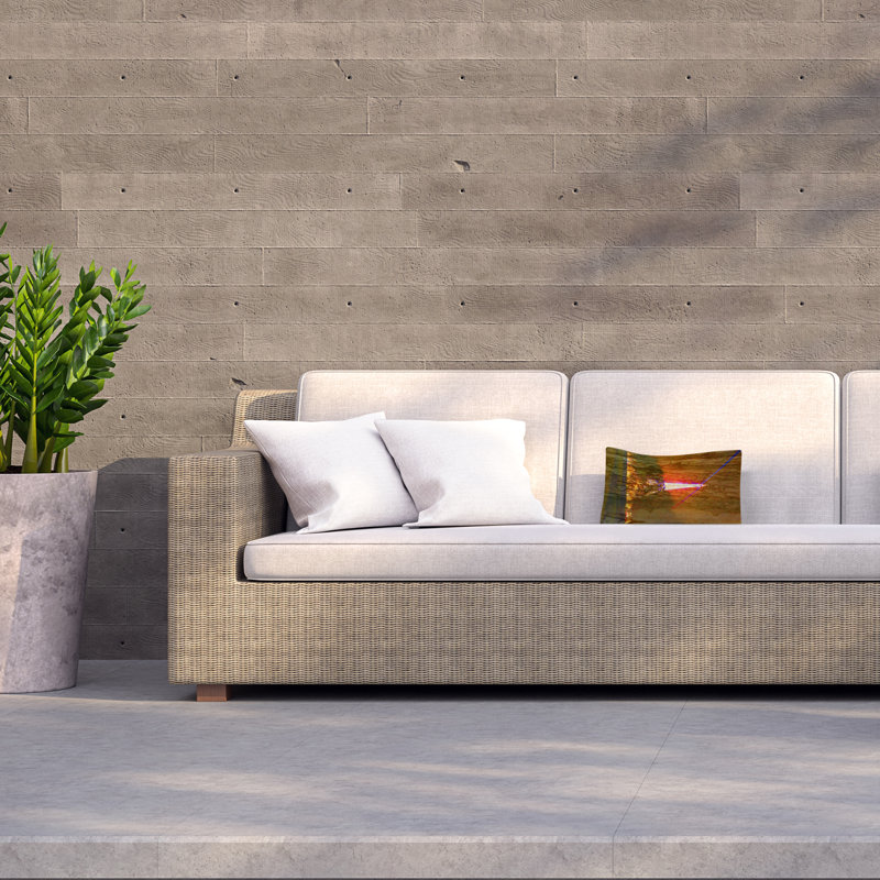 Indoor / Outdoor Square Cushion, 45cm H x 45cm W x 7cm D