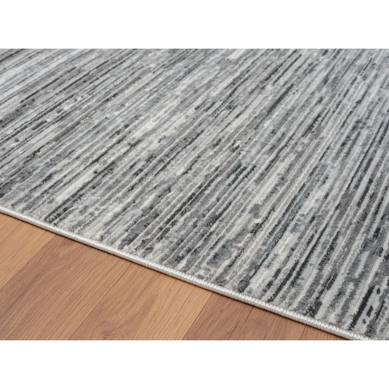 Siegulf Abstract Indoor Rug, Rectangle 12'6" x 15'