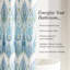 Rideau de douche Ikat Drops