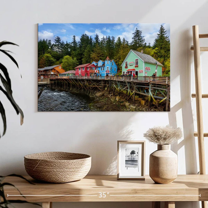 Kavia Downtown Ketchikan Alaska, 16" H x 24" W