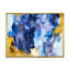 «Blue Luxury Abstract Fluid Art III», reproduction d'art sur toile moderne-67239145-67239133