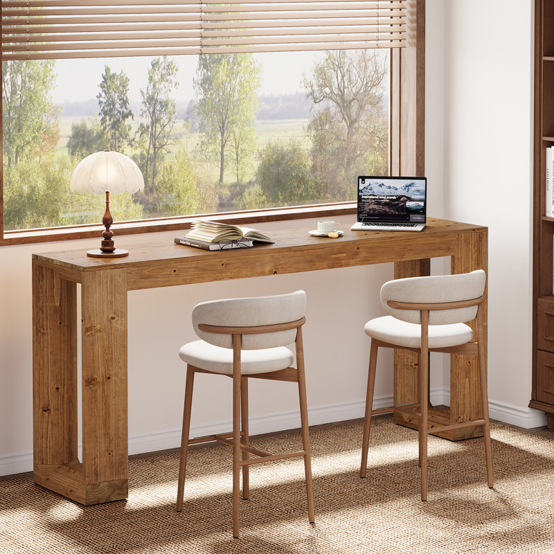 160cm Solid Wood Home Bar