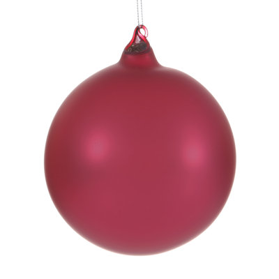 4.72'' Handmade Glass Ball Ornament