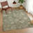 Machine Washable Indoor/Outdoor Chantille ACN2305 Global Rug-945736715