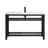 Raya 48'' Single Bathroom Vanity with Resin Top-829439415