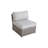 Luciano Wicker Fully Assembled Seating Group with Cushions All-weather outdoor conversation set