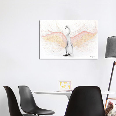 White Swan by Ashvin Harrison - Print on Canvas