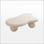Table basse de 40 pouces en forme de nuage avec 3 pieds sphériques, parfaite pour ajouter élégance et modernité à votre salon-134272624-134272628
