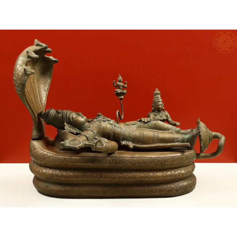 Figurine Shesha-Shayi Vishnu Madhuchista Vidhana