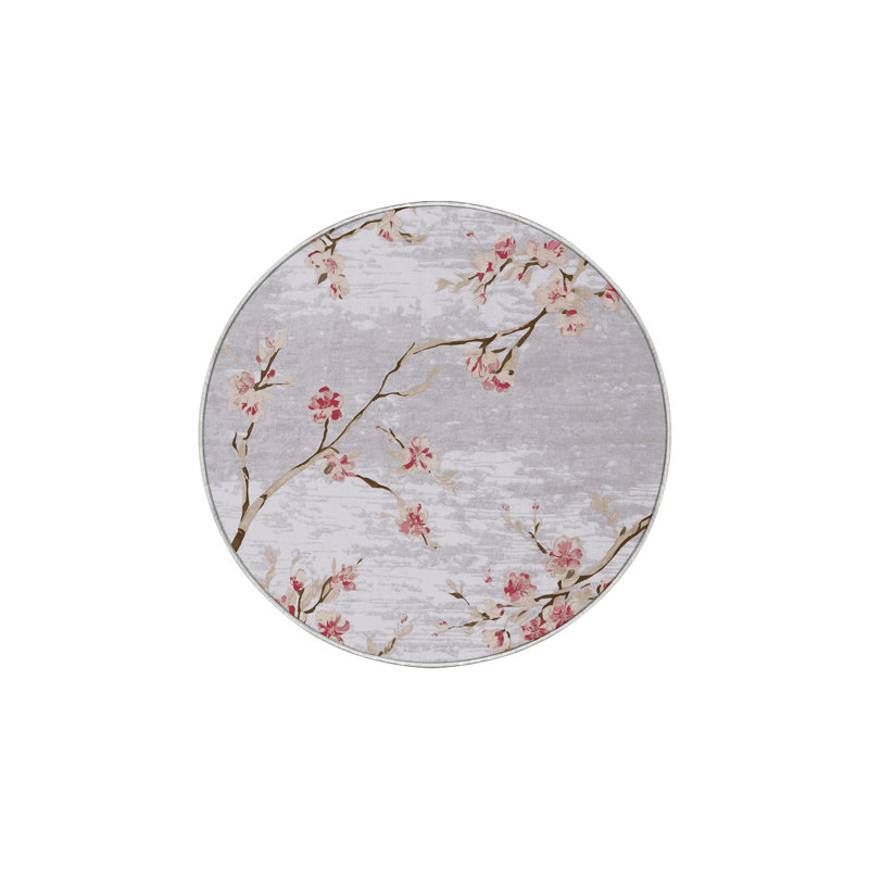 Tapis blanc soyeux et moelleux, Rectangulaire 3 pi x 5 pi