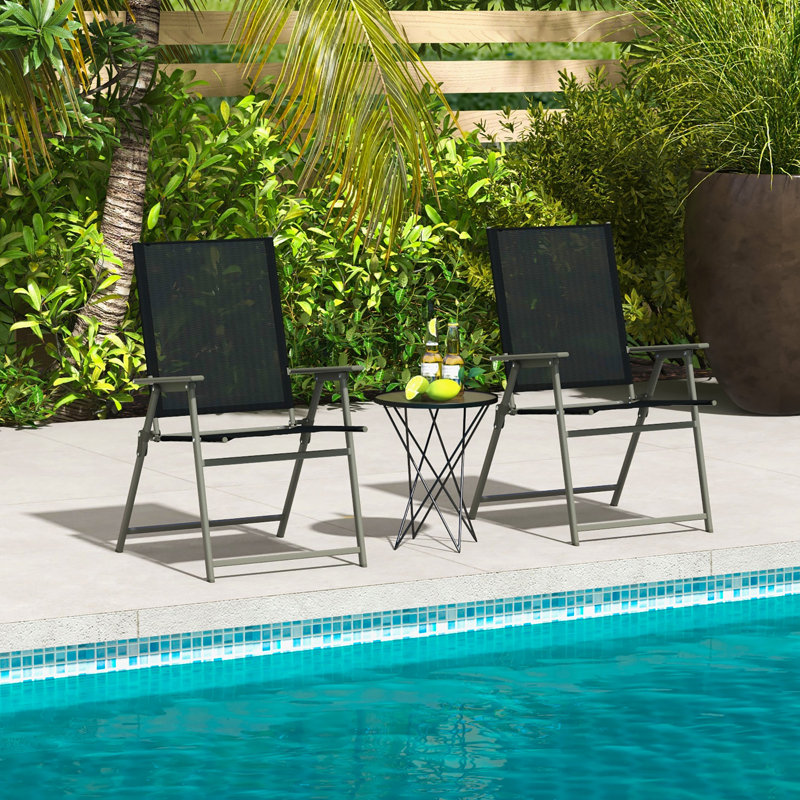 Chaise pliante Latitude Run® Hurschel