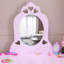 Ensemble de coiffeuse pour enfants avec miroir