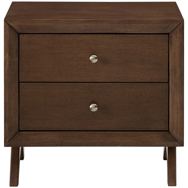 Modway Providence Nightstand or End Table, Walnut