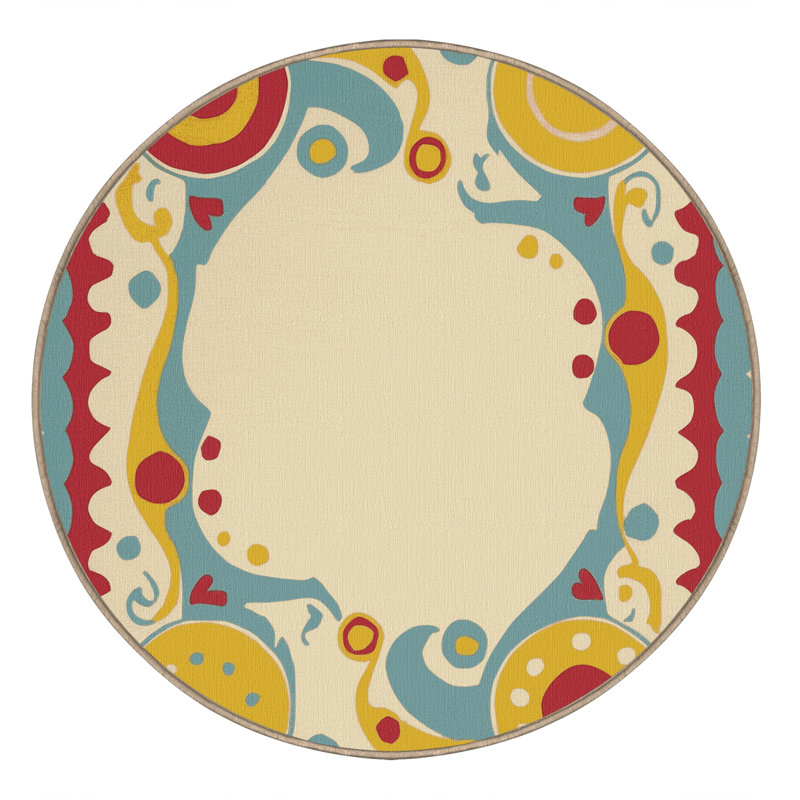 Tapis Spirité, Rond 3 pi