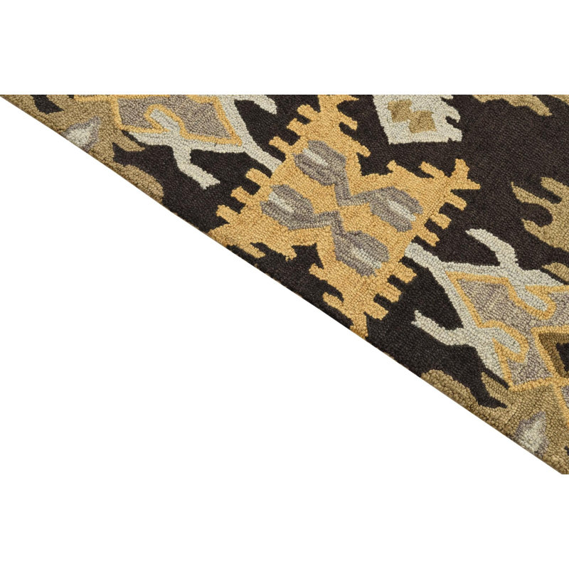 Tapis noir 5 x 8 Pineland