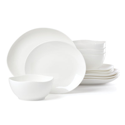 Studio 1414 Curve 12 Piece Dinnerware Set