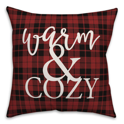  Housse de coussin Warm and Cozy