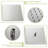 Shower System With Waterfall Tub Spout - 12 Inch Ceiling Mount Brushed Nickel 3 Function, Rainfall & Handheld Valve Rapid And Effortless Installation Clean-121244982