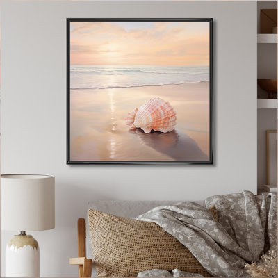 " Beige Clam Seashore Serenade II "