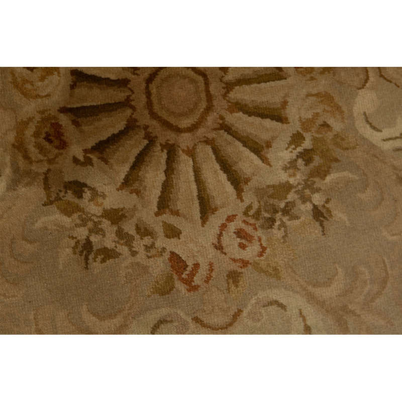 Hand-Knotted High-Quality Gold Area Rug