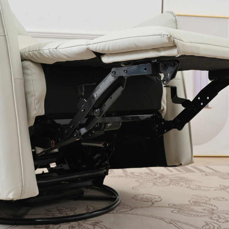 Fauteuil inclinable électrique à bascule, Gris clair