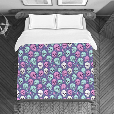 Decorative Skull Duvet Cover