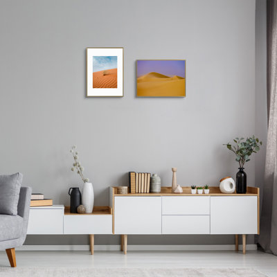 Drennon Metal Picture Frame Set with Mat