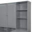 Lit de jour en bois avec trois tiroirs, armoire tout-en-un, bureau et tablettes-2041338191-2041338184