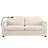 72.8" Corduroy Sleeper Sofa Loveseat Sofa With Full Size Mattress-486168674
