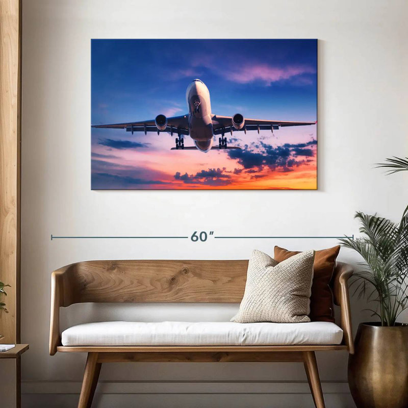 Avion Mehar Sunset, H 30 po x l 45 po