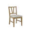 Chaise à dossier à lattes (ensemble de 2)