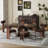 Modern Upholstered Dining Chairs with Solid Wood Legs-525077004