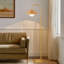 Lampe sur pied en rotin Omena
