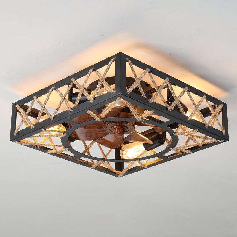Ventilateur de plafond Bacote avec lumières DEL