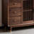 Solid Wood Retro-Style Sideboard