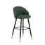 Chaise de bar en cuir Keliyah-148211038