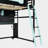 Full Size Loft Bed With Built-In Desk, Storage Space And Usb Ports-1471191698