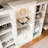 78.75'' Tall 3-Piece Retro Bookcase With 5-Color LED Lighting-1069566936
