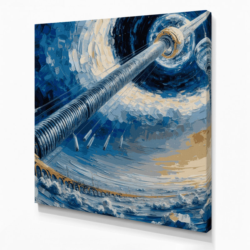 Art mural sur toile, H 16 po x l 16 po