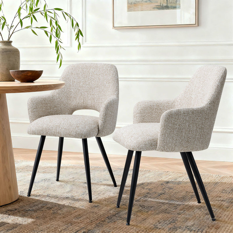 Fauteuils rembourrés l 23 po Matsuichi, Gruau