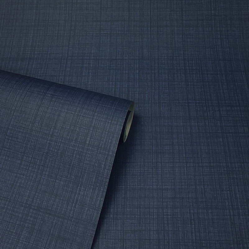 Rafe Woven Texture Wallpaper, Blue