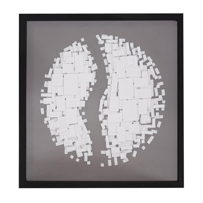 Art abstrait encadré Angenie